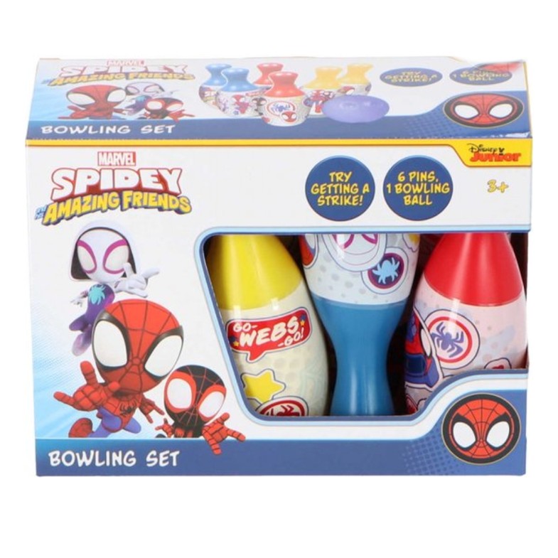 Spiderman bowlingset