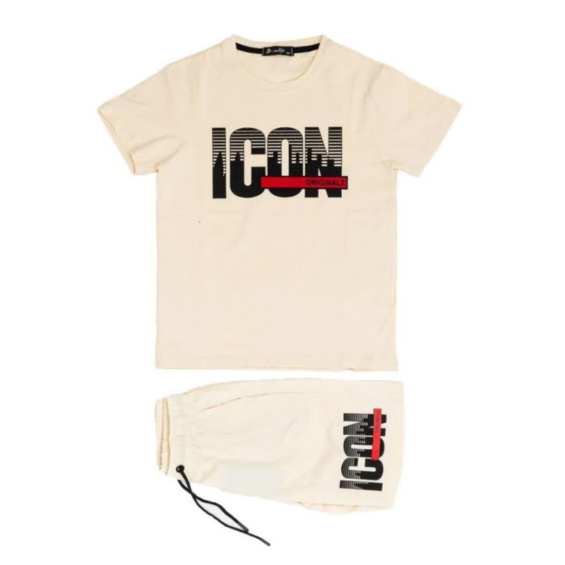 Icon set T-shirt met korte Broek
