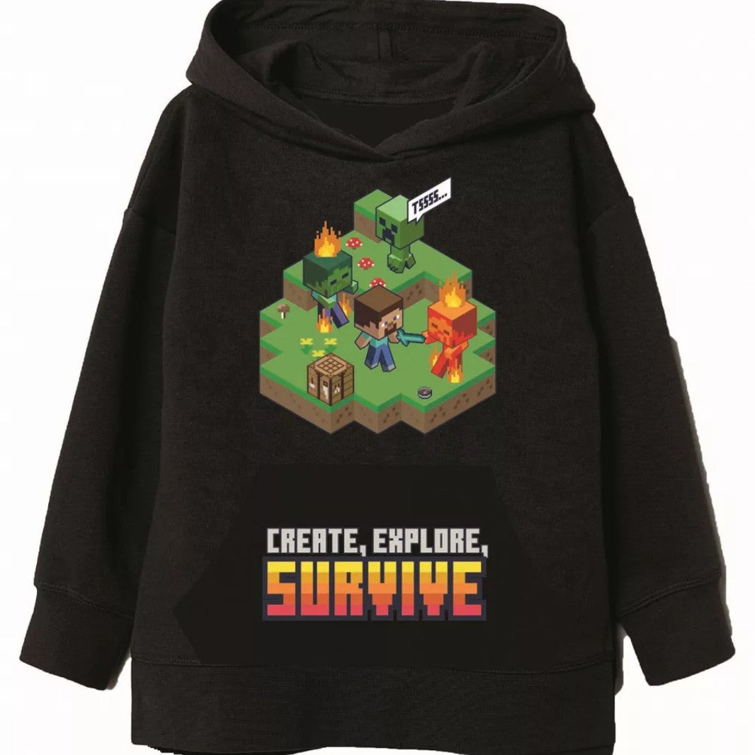 Minecraft hoodie survive