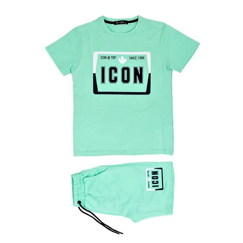 Icon set T-shirt met korte Broek