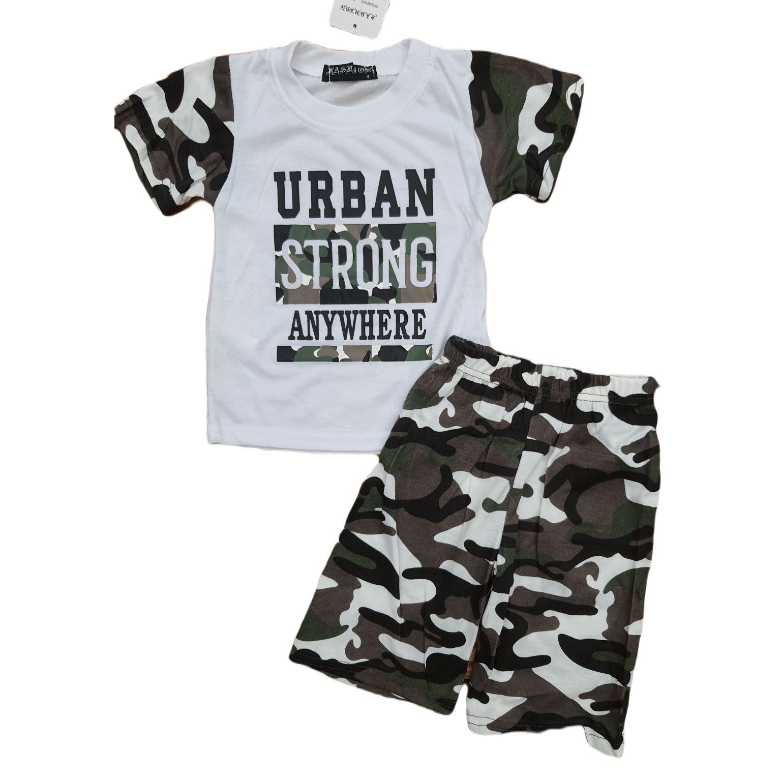 Korte broek en t-shirt Urban army